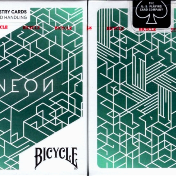 BICYCLE BRAND CARDS Games Rare Bicycle Neon Cardistry Playing Cards Poshmark